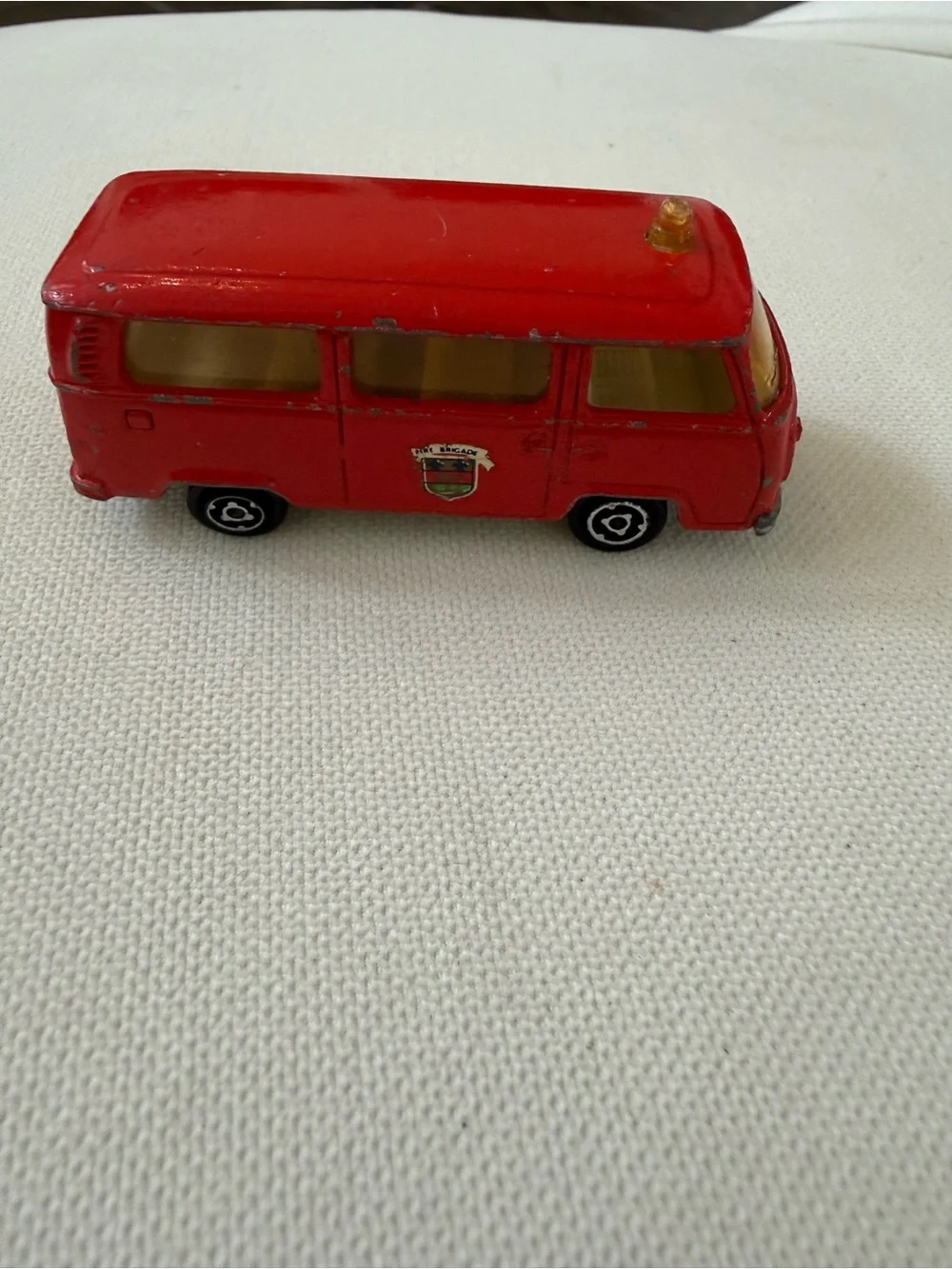 RARE MAJORETTE VOLKSWAGEN FOURGON FIRE BRIGADE  car